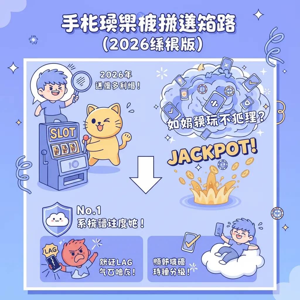 手機娛樂城怎麼挑？教你輕鬆玩拉霸機拿Jackpot